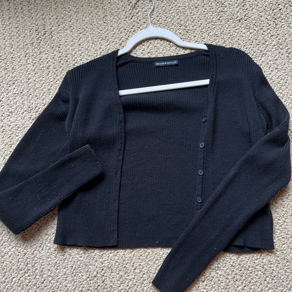 Brandy Melville Sweaters - Brandy Melville Black button up sweater